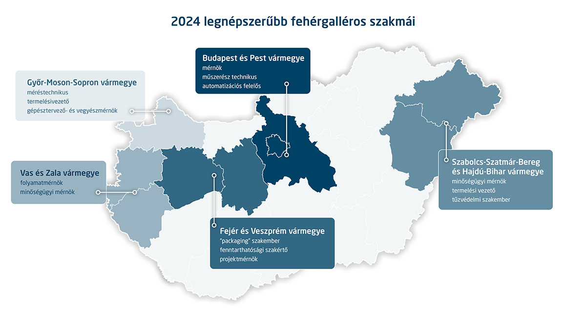 Ezek voltak a tavalyi év legkeresettebb szakmái